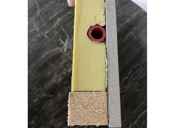 預置溝槽鋁板地暖模塊