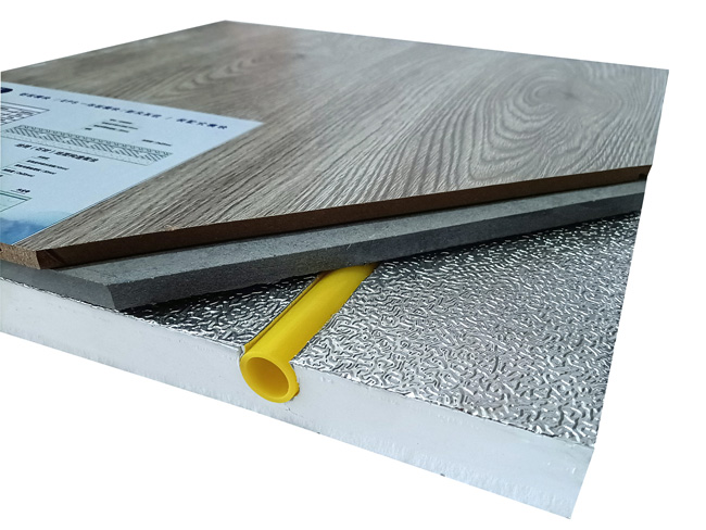 預(yù)置溝槽鋁板地暖模塊